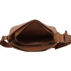 New Cowboysbag Foxhill Schultertasche Leder 28 cm fawn