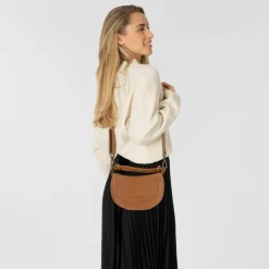 Best Cowboysbag Fredonia Handtasche Leder 20 cm fawn