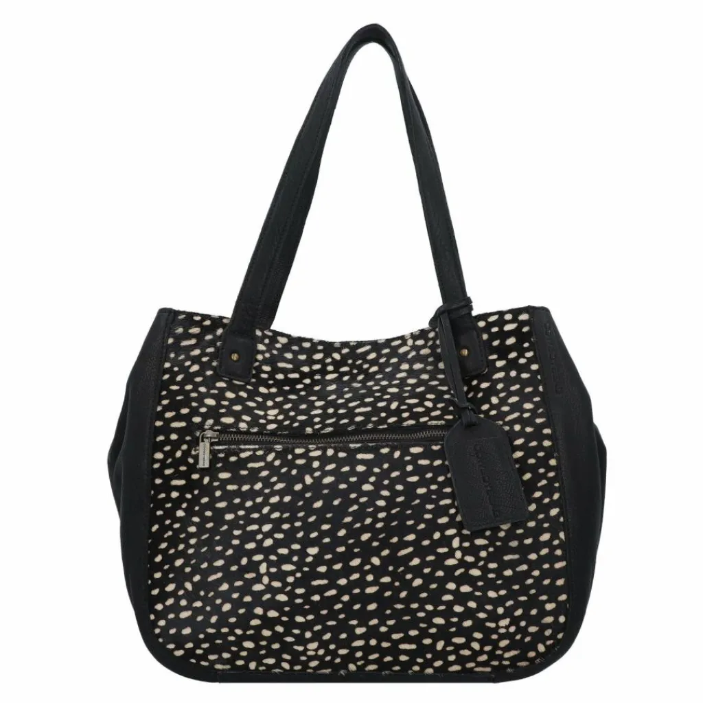 Cowboysbag Henkeltaschen|Schultertaschen<Hamlet Schultertasche Leder 36 cm dot hair on