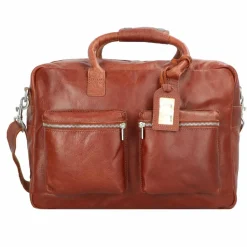 Cowboysbag Henkeltaschen<Handtasche Leder 41 cm cognac