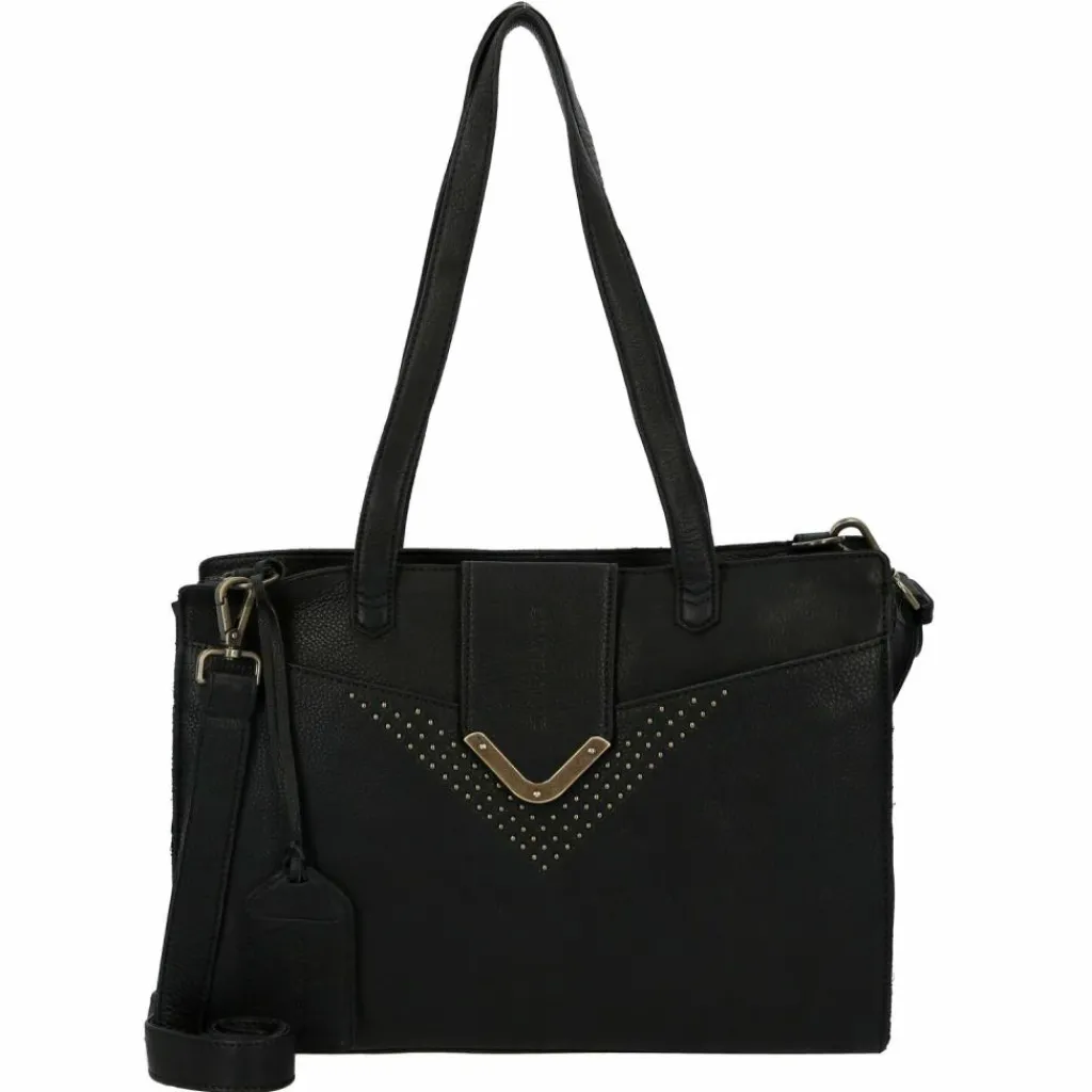 Cowboysbag Schultertaschen|Henkeltaschen<Lavish Hilgard Schultertasche 35 cm black