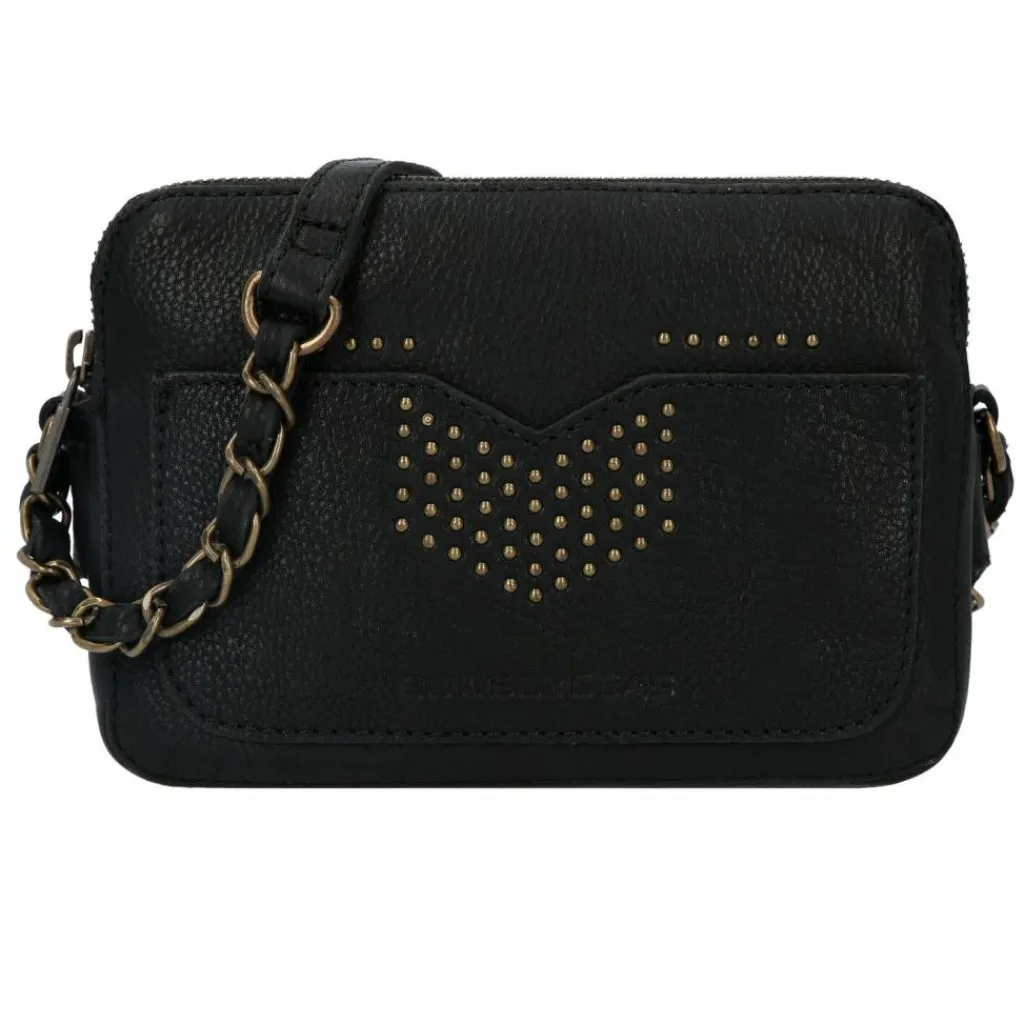 Cowboysbag Umhängetaschen<Lavish Minam Umhängetasche Leder 20 cm black