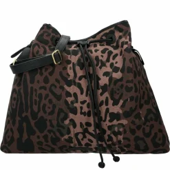Cowboysbag Leopard chic Woodside Shopper Tasche 50 cm lazy leopard- black