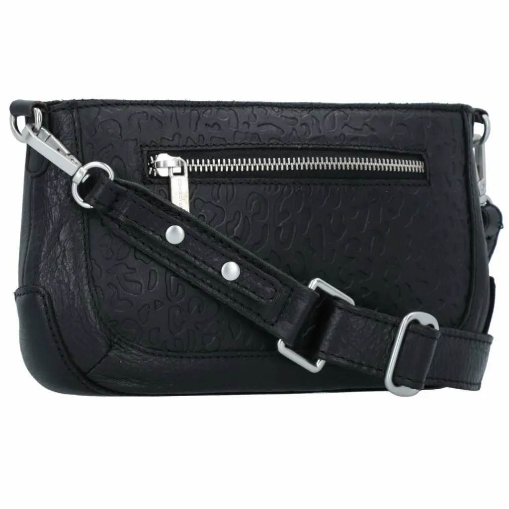 Cowboysbag Umhängetaschen<Lovely leopard Umhängetasche Leder 25 cm black