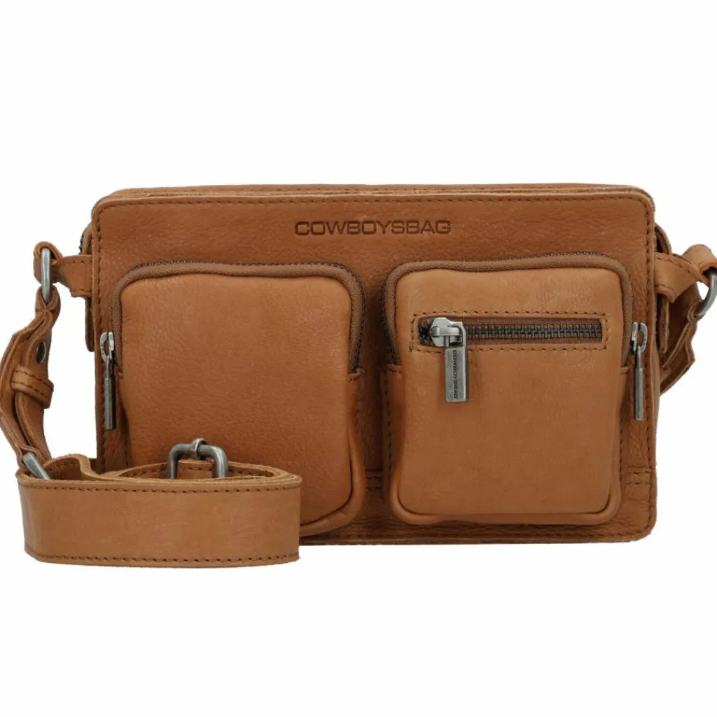 Cowboysbag Umhängetaschen<Merlin Umhängetasche Leder 22 cm fawn