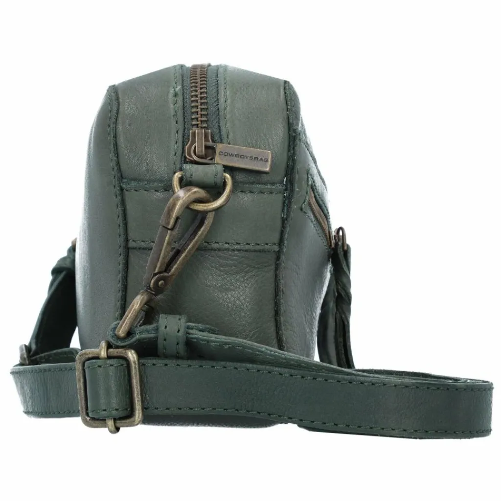 Cowboysbag Umhängetaschen<Miami Umhängetasche Leder 20 cm deep teal