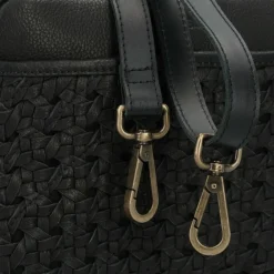 Cowboysbag Umhängetaschen<Morton Umhängetasche Leder 24 cm black