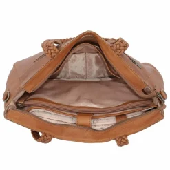 Online Cowboysbag Oily Cow Bushton Schultertasche Leder 40 cm fawn