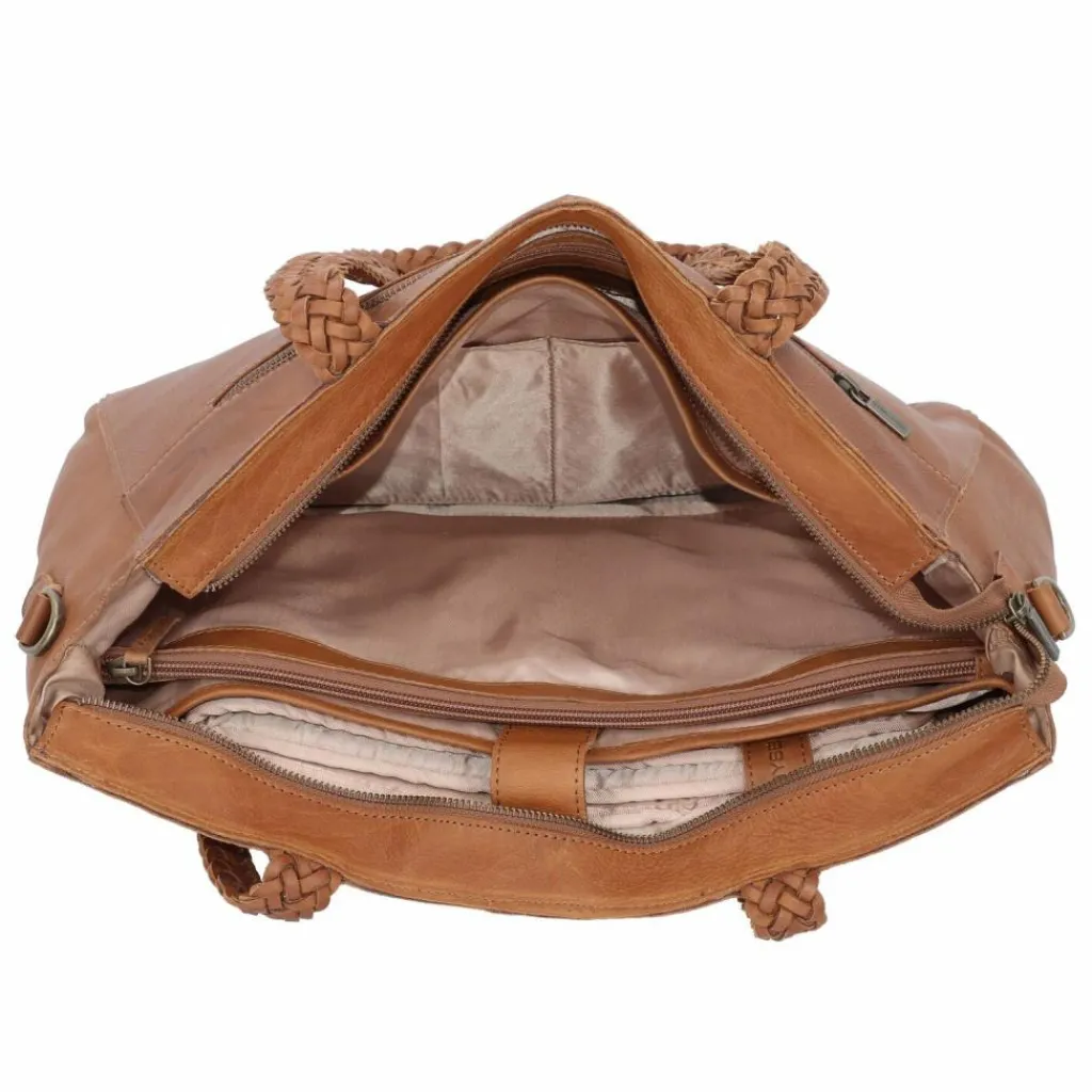 Online Cowboysbag Oily Cow Bushton Schultertasche Leder 40 cm fawn