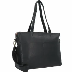 Cowboysbag Henkeltaschen|Schultertaschen<Oily Cow Bushton Schultertasche Leder 40 cm black