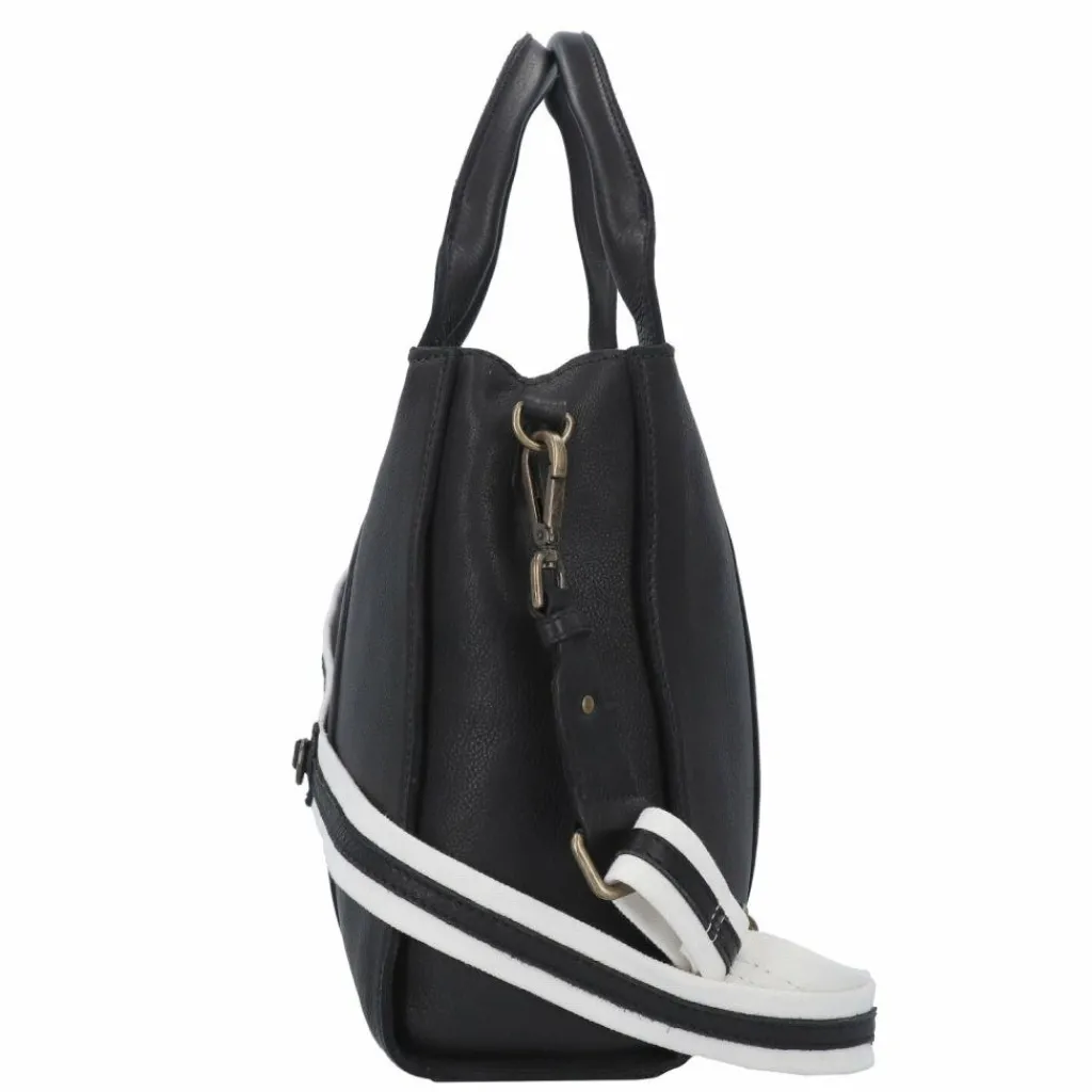 Cowboysbag Schultertaschen<Oily Cow Schultertasche Leder 37 cm black