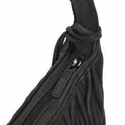 Cowboysbag Henkeltaschen|Schultertaschen<Oregon Schultertasche Leder 34 cm black