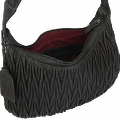 Cowboysbag Henkeltaschen|Schultertaschen<Oregon Schultertasche Leder 34 cm black