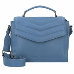 Cowboysbag Henkeltaschen<Quilty Pleasure Handtasche Leder 25 cm elemental blue