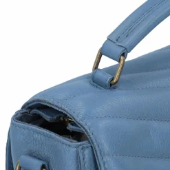Cowboysbag Henkeltaschen<Quilty Pleasure Handtasche Leder 25 cm elemental blue