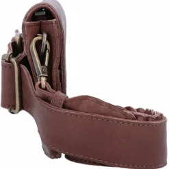 Cowboysbag Umhängetaschen<Santiago Umhängetasche Leder 22 cm hickory