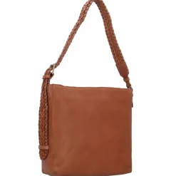 Discount Cowboysbag Schultertasche Leder 27 cm fawn