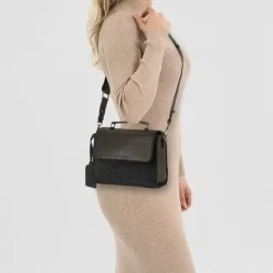 Discount Cowboysbag Seattle Handtasche Leder 25 cm black