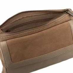 Best Cowboysbag Seventies Suede Umhängetasche Leder 21 cm nomad