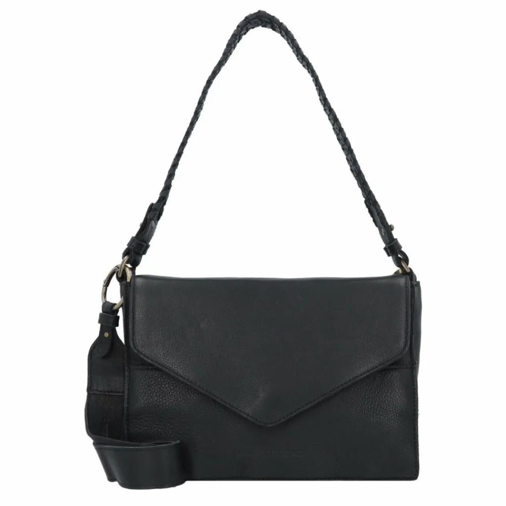 Cowboysbag Henkeltaschen|Schultertaschen<Standlake Schultertasche Leder 28 cm black