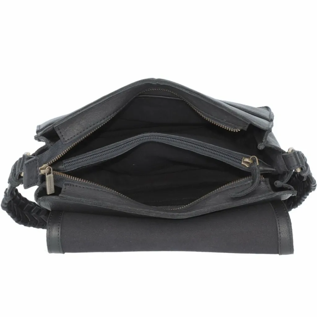 Cowboysbag Henkeltaschen|Schultertaschen<Standlake Schultertasche Leder 28 cm black