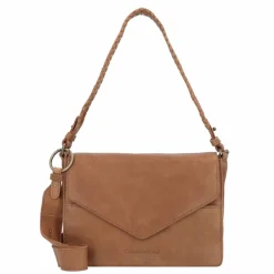 Cowboysbag Henkeltaschen|Schultertaschen<Standlake Schultertasche Leder 28 cm fawn
