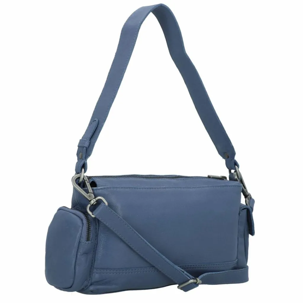 Online Cowboysbag Susanville Schultertasche Leder 25 cm elementalblue