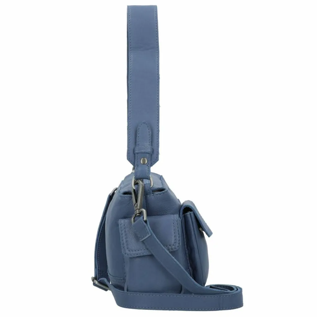 Online Cowboysbag Susanville Schultertasche Leder 25 cm elementalblue