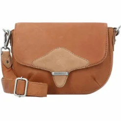 Cowboysbag Umhängetaschen<Umhängetasche Leder 24 cm camel