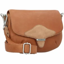 Cowboysbag Umhängetaschen<Umhängetasche Leder 24 cm camel