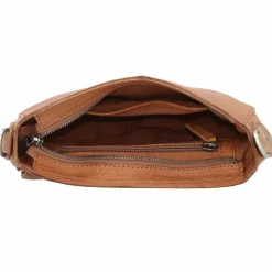 Cowboysbag Umhängetaschen<Umhängetasche Leder 24 cm camel