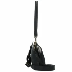 Cowboysbag Schultertaschen<Westerville Schultertasche Leder 23 cm black-gold hair on