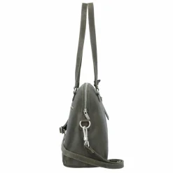 Cowboysbag Schultertaschen<Winwick Schultertasche Leder 34 cm dark green