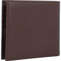 Davidoff Herrengeldbörsen Querformat<Essentials Geldbörse Leder 11,5 cm braun