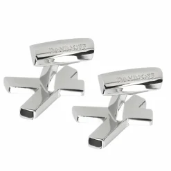 Online Davidoff Essentials Manschettenknöpfe Messing 2 cm silber