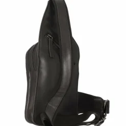 Discount Davidoff Essentials Umhängetasche Leder 13,5 cm black