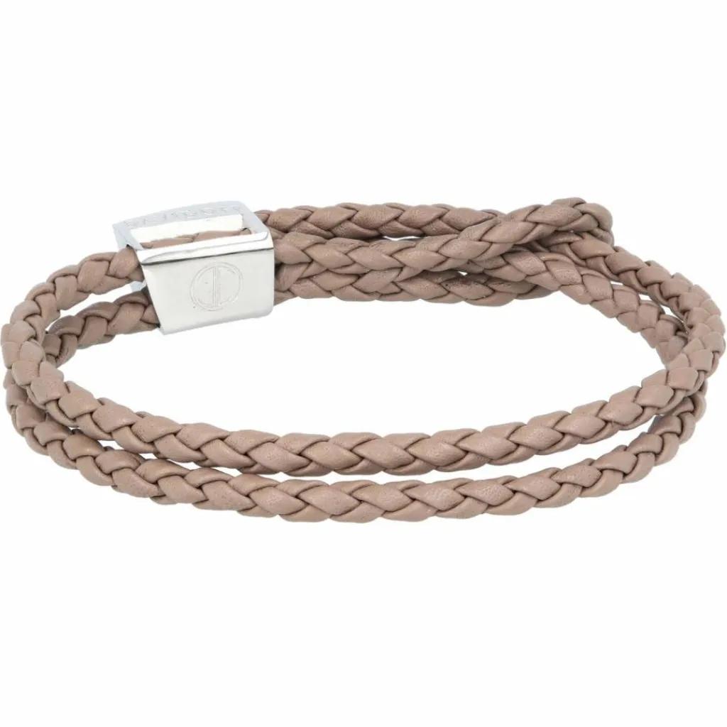 Davidoff Armbänder<Home Run Armband Leder 29 cm taupe