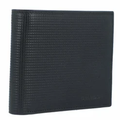 Davidoff Herrengeldbörsen Querformat<Paris Geldbörse Leder 11,5 cm schwarz