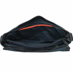 Davidoff Messenger Bags<Paris Messenger Leder 40 cm schwarz