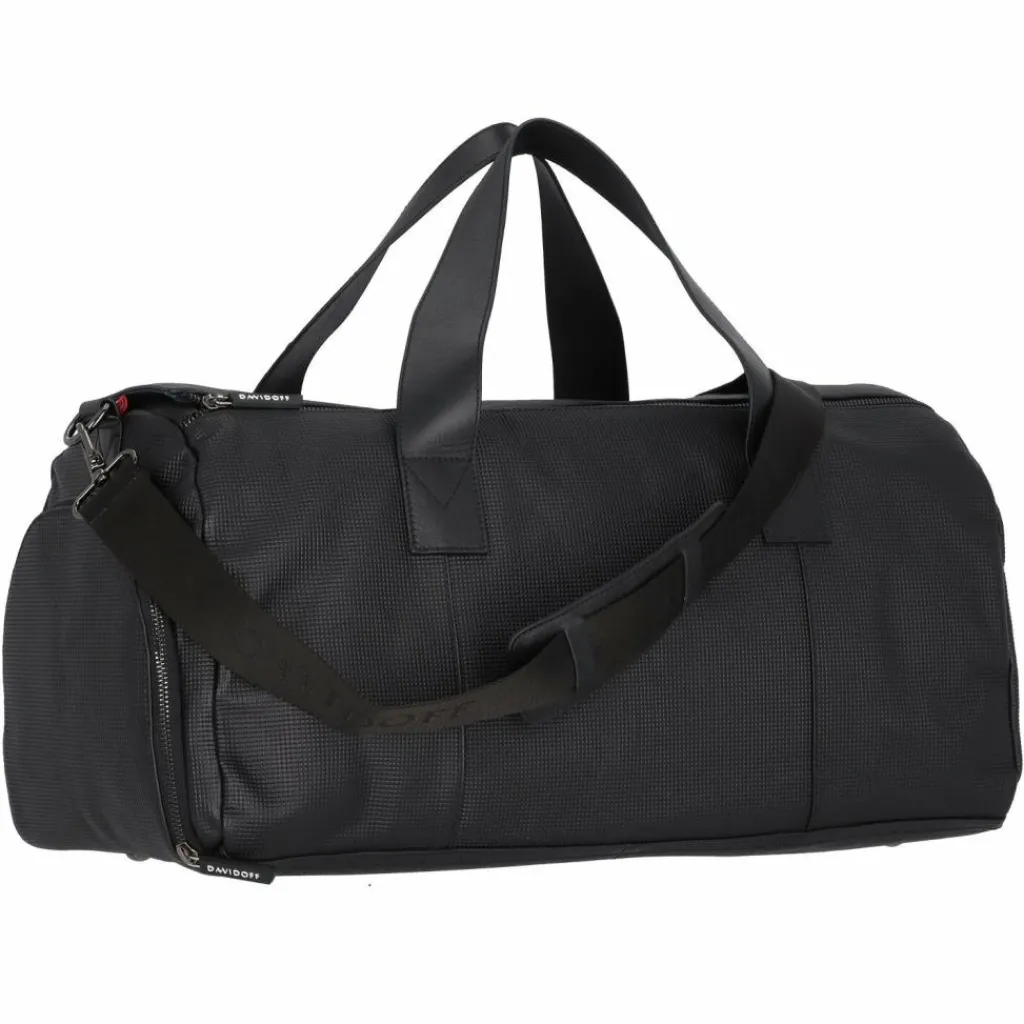 Hot Davidoff Paris Weekender Reisetasche Leder 53 cm schwarz