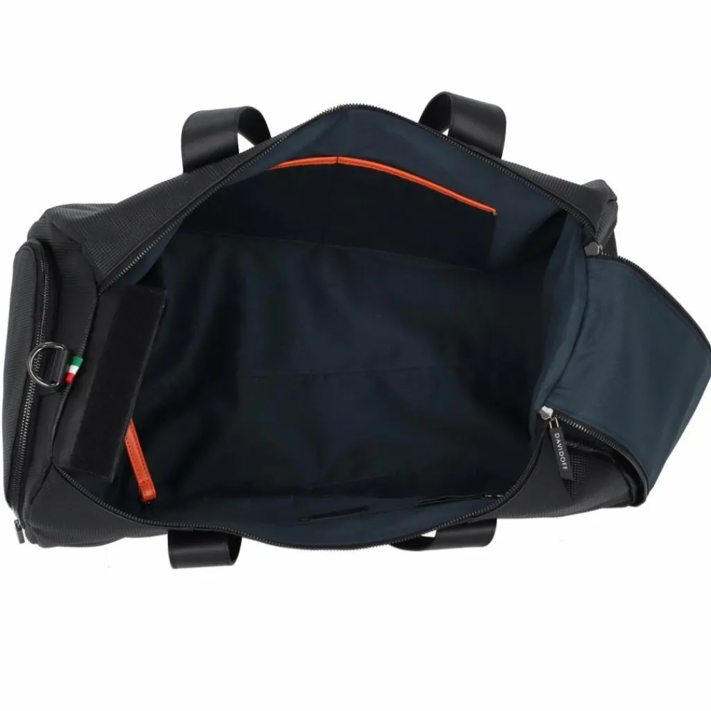 Hot Davidoff Paris Weekender Reisetasche Leder 53 cm schwarz