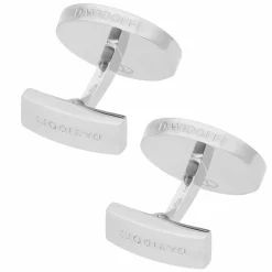 Davidoff Manschettenknöpfe<Venice Manschettenknöpfe Messing 2 cm blausilber