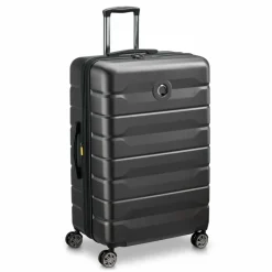 Delsey Paris Koffersets Als Hartgepäck|Koffersets 3-Teilig<Air Armour 4 Rollen Kofferset 3-teilig mit Dehnfalte schwarz