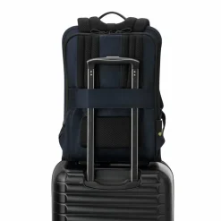 Delsey Paris Arche Business-Rucksack RFID Schutz 43 cm Laptopfach marineblau