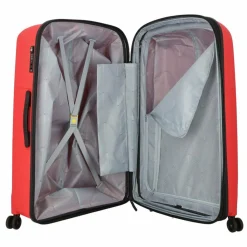 Best Delsey Paris Belmont Plus 4 Rollen Trolley XL 83 cm mit Dehnfalte orange