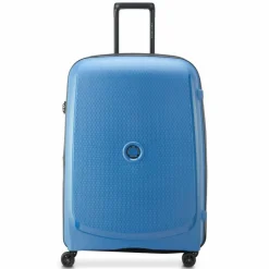 Delsey Paris 4-Rollen Koffer|Hartgepäck<Belmont Plus 4 Rollen Trolley L 76 cm mit Dehnfalte zink blau