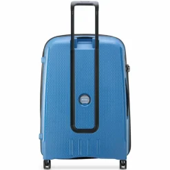 Delsey Paris 4-Rollen Koffer|Hartgepäck<Belmont Plus 4 Rollen Trolley L 76 cm mit Dehnfalte zink blau