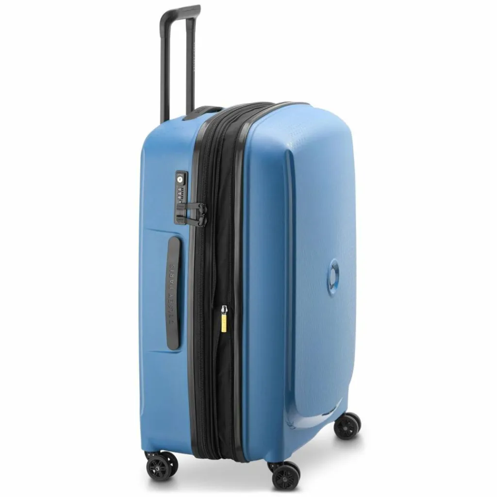 Delsey Paris Belmont Plus 4 Rollen Trolley M 71 cm zink blau