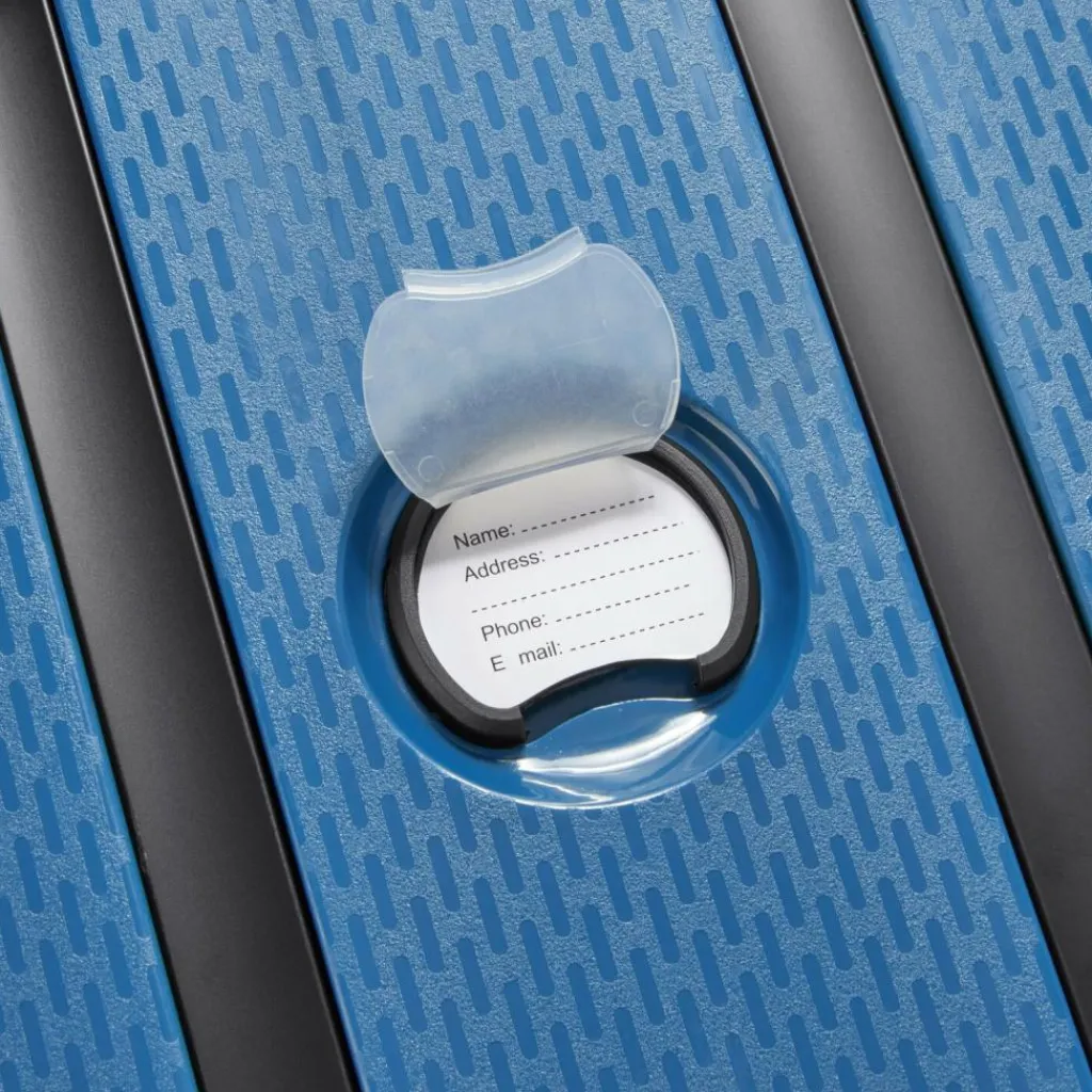 Delsey Paris Belmont Plus 4 Rollen Trolley M 71 cm zink blau