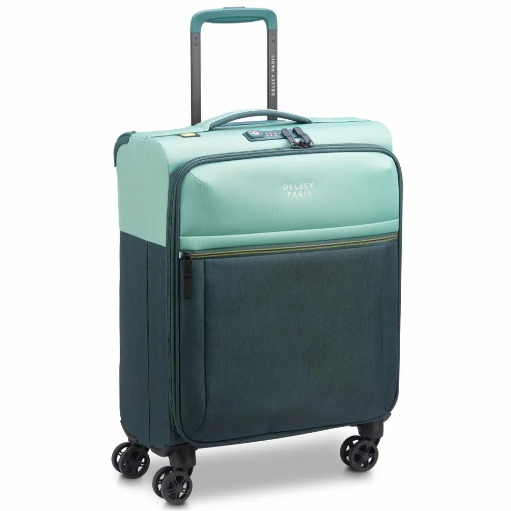 New Delsey Paris Brochant 3 4 Rollen Kabinentrolley 55 cm gruen